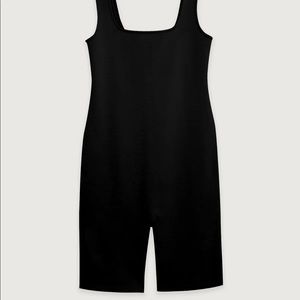 NWT OAK + FORT Fitted Tank Romper Bikesuit - Cotton - Size L
